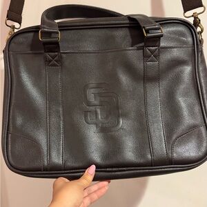 San Diego Padres vintage Brown Leather Men's Bag